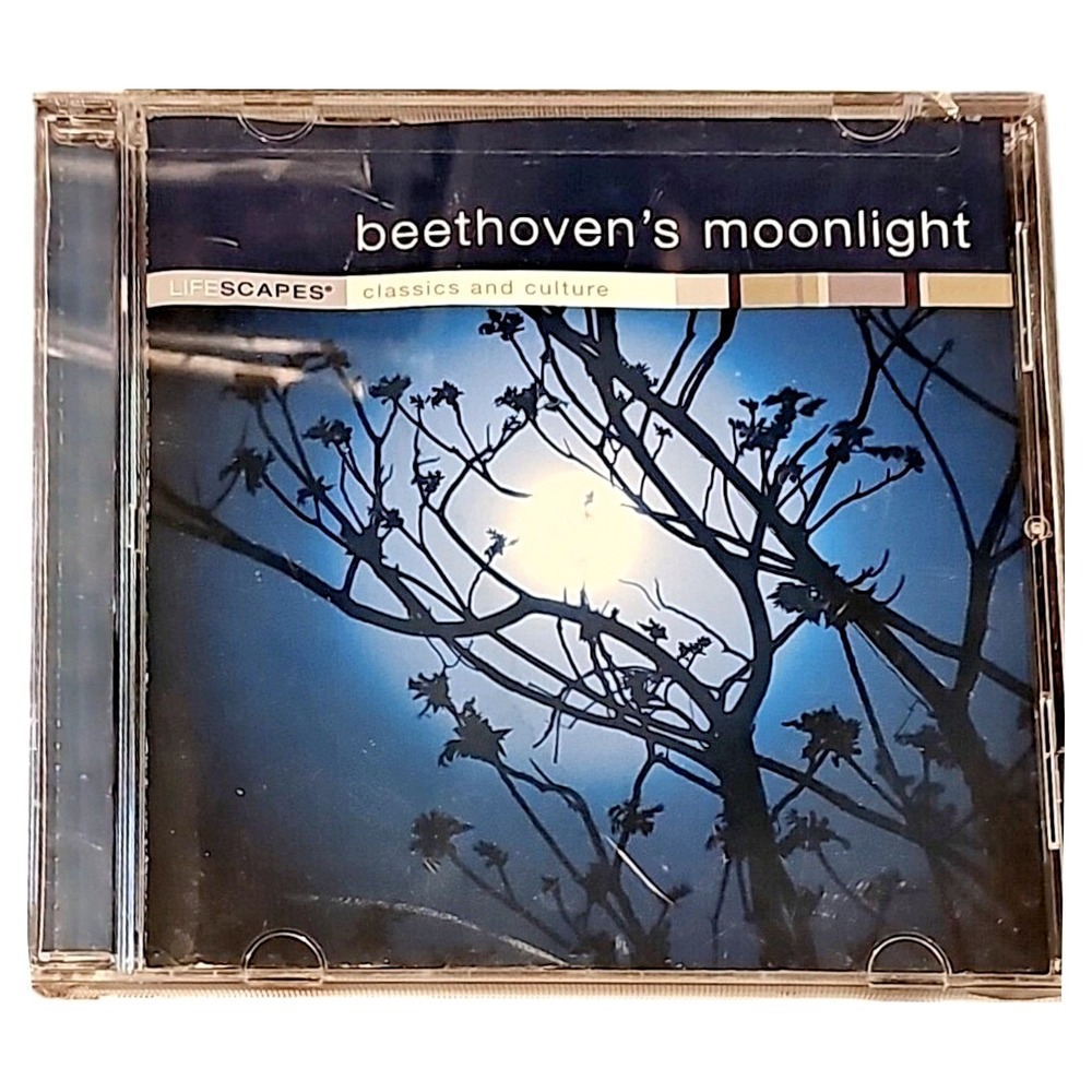 Beethoven Moonlight Lifescapes Classical CD 36330 Piano Sonatas 11 Tracks EUC‎